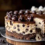 Chocolate Chip Cookie Dough Cheesecake