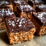 Peanut Butter Rice Krispie Squares