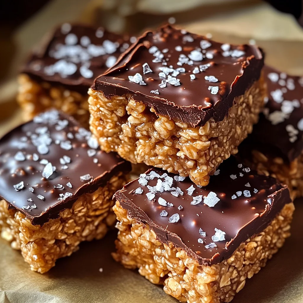 Peanut Butter Rice Krispie Squares