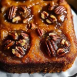 Pumpkin Pecan Upside Down Cake