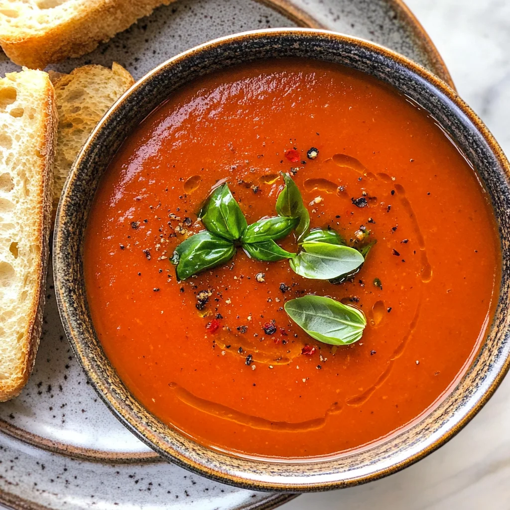 Copycat Panera Tomato Soup Recipe