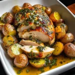 Herb-Roasted Chicken Breast with Baby Potatoes