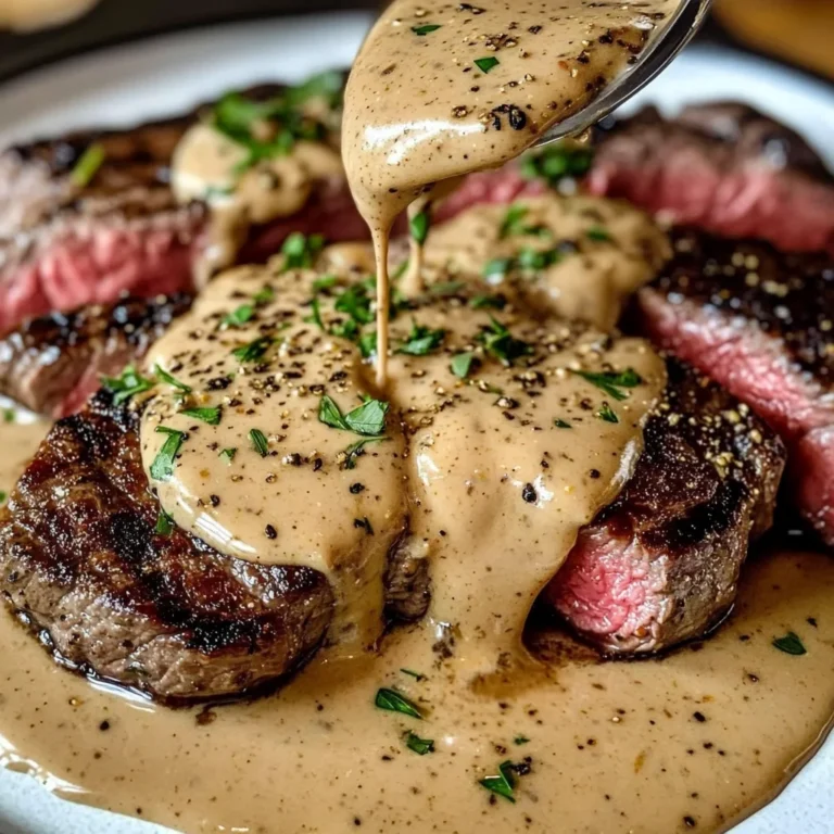 Peppercorn Sauce Recipe for Steak, Chicken, or Pasta