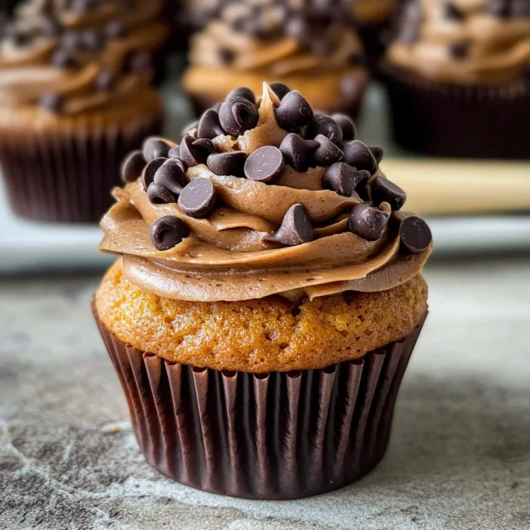 Pumpkin Chocolate Chip Cupcakes