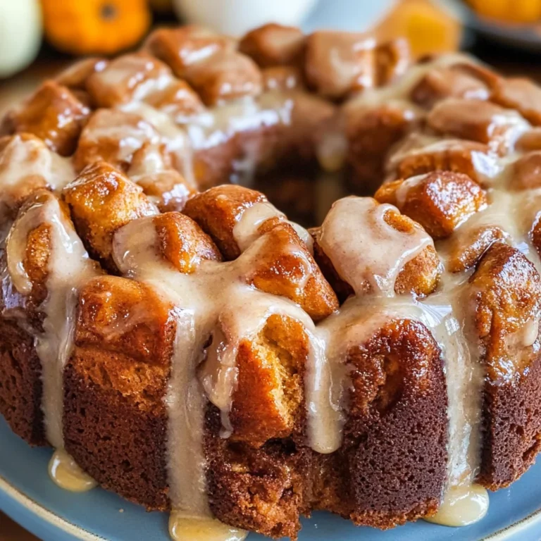 Pumpkin Spice Monkey Bread Recipe