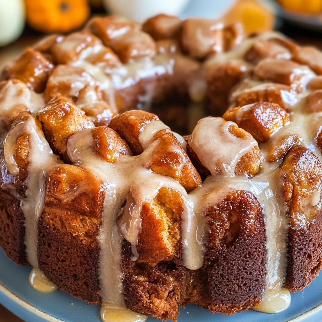 Pumpkin Spice Monkey Bread Recipe