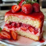 Strawberry Cream Cheese Pound Cake Recipe