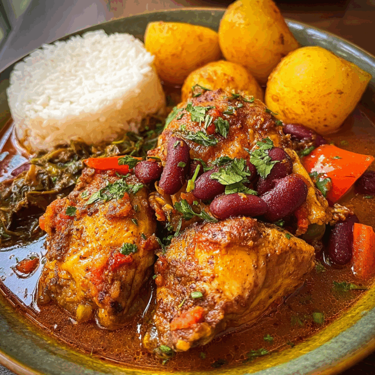 Pollo Guisado Puerto Rican Recipe